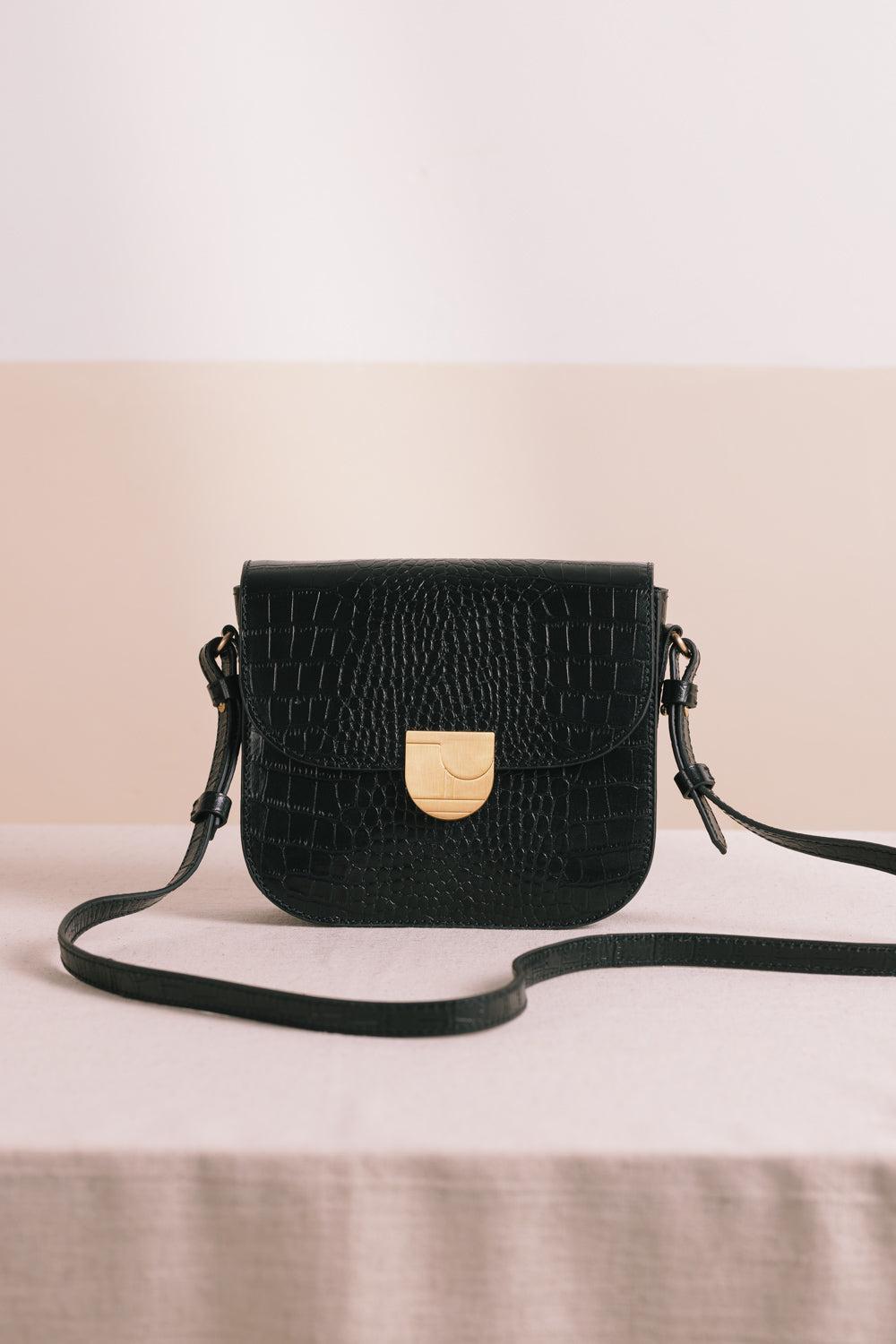 BOLSA CROCO NOIR BOLSA CROCO NOIR
